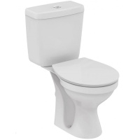 Безободковый напольный унитаз-компакт Ideal Standard SIMPLICITY Rimless, E160101