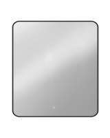 Зеркало с LED подсветкой и сенсорной кнопкой Orange Black BL-80ZE  черный