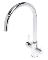 Смеситель для кухни однорычажный с каналом для питьевой воды Agger Zest A0700700 хром