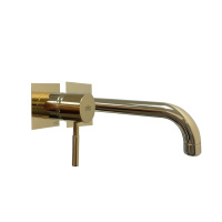 Смеситель для раковины Webert Rimini RI830605010, золото Смеситель для раковины Webert Rimini RI830605010, золото