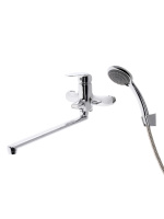 Смеситель для ванны однорычажный универсальный с душевым набором Orange Iris M41-211cr хром