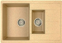 Кухонная мойка Whinstone ￼￼￼Гурон (C10) светло-бежевый 41527