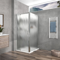 Душевой уголок Vincea  Intra VSR-1I901090CH,  (90х90) хром, стекло шиншилла
