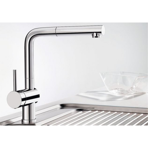 Смеситель для кухни Blanco LINUS-S (нержавеющая сталь) 514017