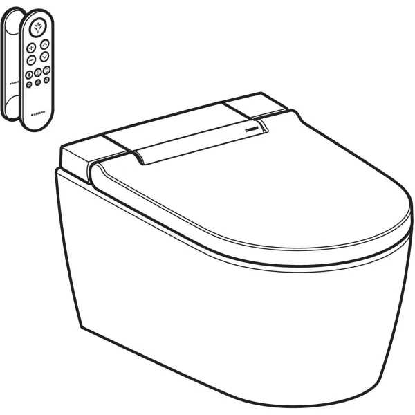 Унитаз-биде подвесной Geberit AquaClean Sela 146.220.21.1