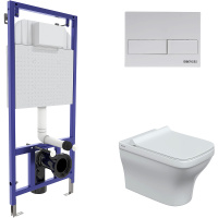Комплект унитаза с инсталляцией Berges Wasserhaus Novum 042455