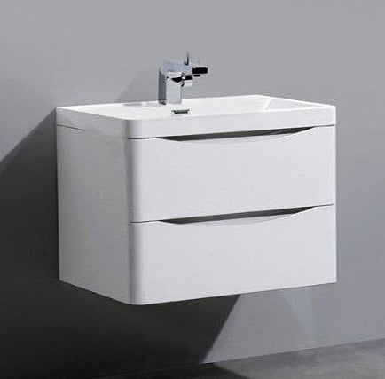 База под раковину подвесная BelBagno ANCONA-N-800-2C-SO-BL Bianco Lucido