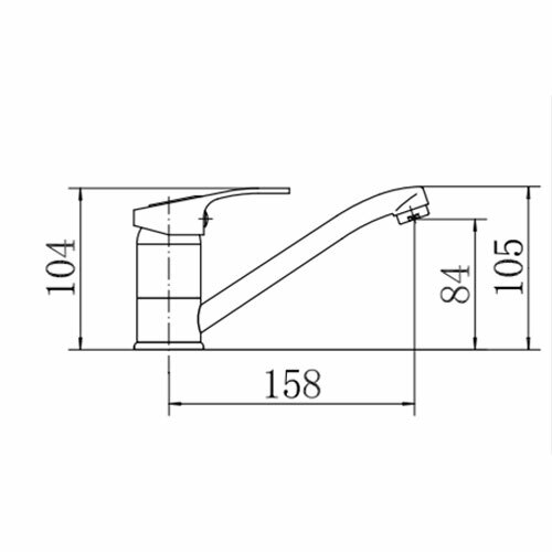 Смеситель для кухни FASHUN A4537