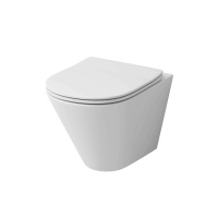 Унитаз подвесной безободковый Grossman  GR-4477S с сиденьем микролифт