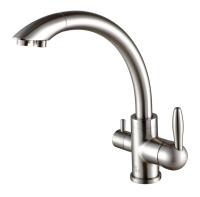 Смеситель для кухни с подключением к фильтру  Paulmark Essen Es213001-NI