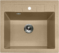 Кухонная мойка GranFest Quadro 561, Q-561 песочный