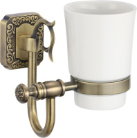 Стакан керамический с настенным держателем Savol 64 S-006458