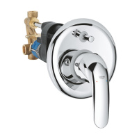 Смеситель для ванны встраиваемый Grohe Euroeco 32747 000 (32747000) хром