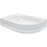 Акриловый душевой поддон (90х70) Wemor 10000002091 Левая