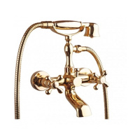 Смеситель для ванны и душа Kaiser Carlson Style 44222-3 GOLD, золото