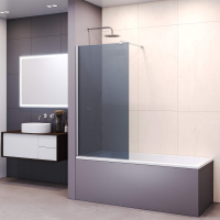 Шторка на ванну 70 см RGW Screens SC-050 351105007-31 тонированное