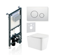 Комплект 3в1 Koller Pool Alcora ST 1200+TWIN  White+KVADRO