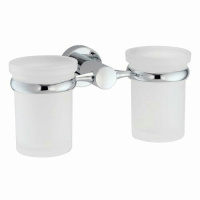 Стакан для зубных щеток двойной  WasserKRAFT Donau K-9428D