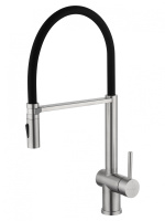 Смеситель для кухни с гибким изливом WONZON & WOGHAND, брашированный никель WW-88438003-BN