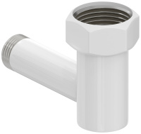 Уголок переходной Стилье (G 1" НГ х G 1/2" НР) 122000-1012