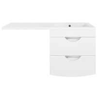 Тумба под стиральную машину подвесная Style Line Жасмин 2 60 ЛС-00000577 белый