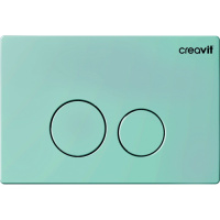 Клавиша смыва Creavit TERRA GP9002.09 зеленый нил