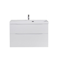 База под раковину подвесная BelBagno MARINO-H60-900-2C-SO-BL-P Bianco Lucido