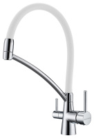 Смеситель для кухни с подключением к фильтру  Paulmark Siеgen Si213111-CrW