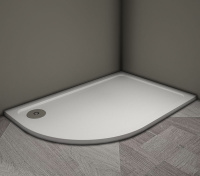 Душевой поддон Veconi Tezeo stone TZ-11R, (100x90) TZ11R-10090A-01-19C3