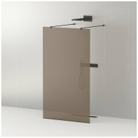 Душевая перегородка 90 см CEZARES LIBERTA LIBERTA-L-2-90-120-BR-NERO