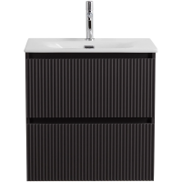 Тумба под раковину 50 BelBagno Uno UNO-MINI-500-2C-SO-GSO темно-серый матовый, без раковины