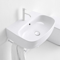 Раковина накладная (60х45) Kerasan Nolita 534101*1 белый