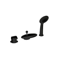 Смеситель на борт ванны Bravat Niagara Black F5140197BM-RUS