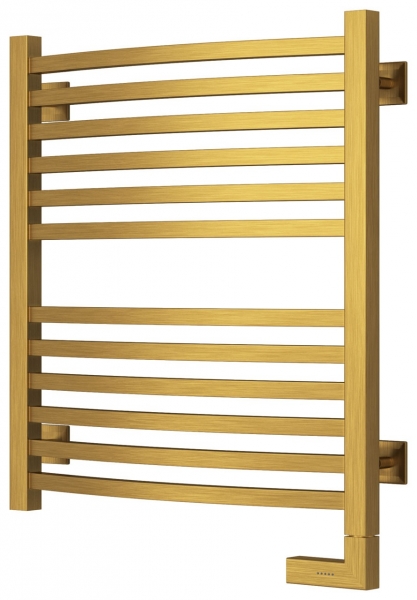 Полотенцесушитель Электрический Cунержа Аркус 2.0 Правый (600x500) Состаренная Латунь 051-5605-6050