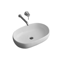 Раковина накладная (60х42) Grossman  GR-3015, белый