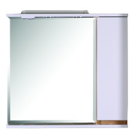 Зеркальный шкаф (80х74)   ASB-Mebel  Марко 80 10718