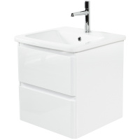 База под раковину BelBagno ALBANO-CER-500-2C-SO-BL подвесная Bianco Lucido