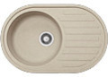 Кухонные мойки овальные бежевые