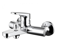 Смеситель для ванны c коротким изливом Bravat Eler F6191238CP-01-RUS Смеситель для ванны c коротким изливом Bravat Eler F6191238CP-01-RUS