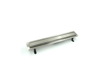 Душевой лоток Timo Steel 80см с декоративной панелью Basic BSPG-80 S50Rb