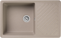 Кухонная мойка GranFest Quartz 52, 52 песочный