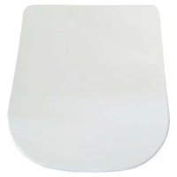 Крышка-сиденье для унитаза Cerutti Spa Nivolet, Nivolet Aria CT8163 Белая с микролифтом