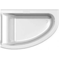 Ванна из искусственного камня  Астра-Форм Анастасия левая (182х125) 01010025 белый глянец