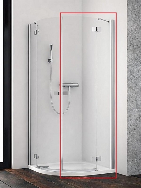 Правая часть душевой кабины Radaway Essenza New Black 385003-54-01R