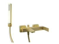 Смеситель для ванны Webert Pegaso PE850101794, золото матовое Смеситель для ванны Webert Pegaso PE850101794, золото матовое