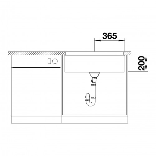 Кухонная мойка Blanco Etagon 700-U Silgranit 525176