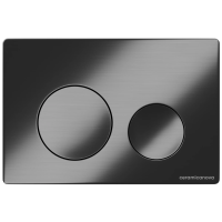 Клавиша смыва Ceramicanova Balance Circle CN12-001GG вороненая сталь