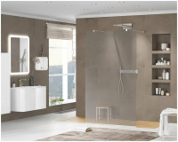 Душевая перегородка 80 см CEZARES LIBERTA LIBERTA-L-2-80-120-GR-Cr