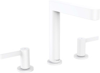Смеситель для раковины Hansgrohe Finoris 76034700 матовый белый Смеситель для раковины Hansgrohe Finoris 76034700 матовый белый