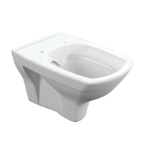 Подвесной унитаз безободковый Cersanit CARINA XL Clean On DPL EO slim S-MZ-CARINA-XL-COn-S-DL-w